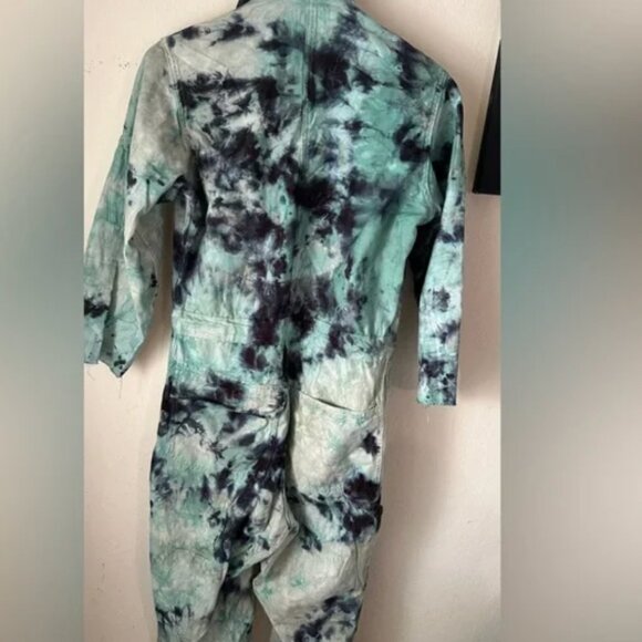 Men's Coveralls Tennier Industries, Inc. Green Tie Dye - Picture 13 of 13
